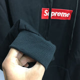 SUPREME BOX LOGO BLACK HOODIE [ HYPED STREET WEAR ] - Photo 5