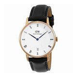Daniel Wellington Black Leather Black Watch - Photo 1