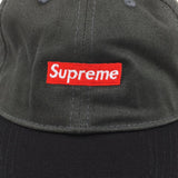 Supreme Black Gray Red Box Logo Cap - Photo 6