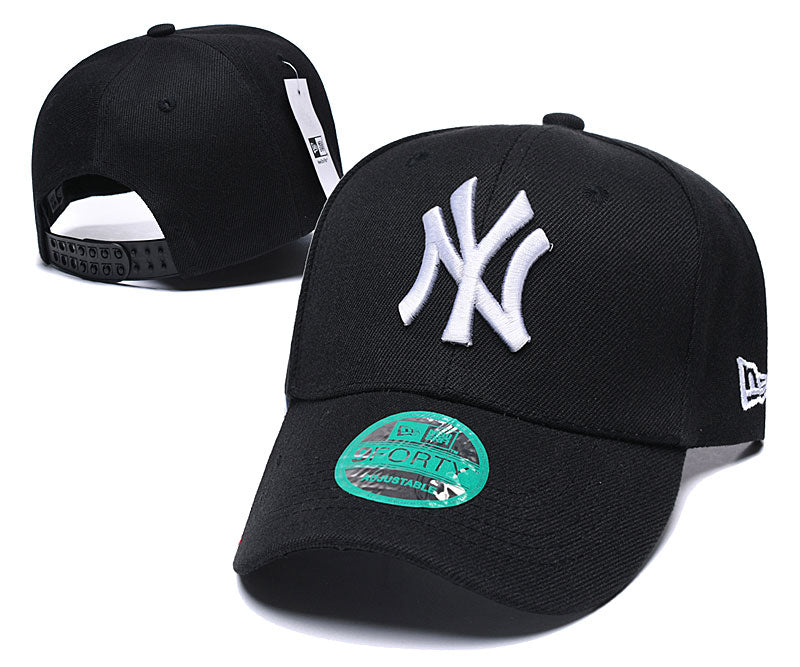 NY White Logo Cap
