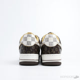 Air Force 1 Low x LV Monogram Brown Damier Azur - Photo 6