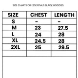 Essential AF Logo Black Hoodie - Photo 5