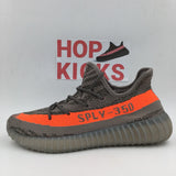Yeezy Boost 350 V2 grey/solar red Beluga [PREMIUM MATERIALS] - Photo 2