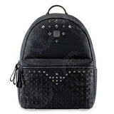 MCM Black Studded Bagpack [ TOP QUALITY] - Photo 1