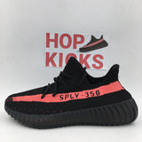 Yeezy Boost 350 V2 Black Red [PREMIUM MATERIALS] - Photo 2