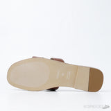 Hermes Women's Gold Oran Flat Sandal (Premium Plus Batch) - Photo 4