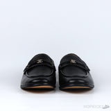Gucci Black Leather Interlocking G Loafers (Dot Perfect) - Photo 6