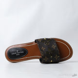 LV Lock it Flat Mule (Dot Perfect) - Photo 4
