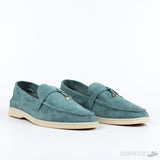Loro Piana Sea Green Summer Charm Loafer (Premium Batch) - Photo 7