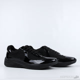 Prada Patent Leather Black Sneakers (Premium Plus Batch) - Photo 7