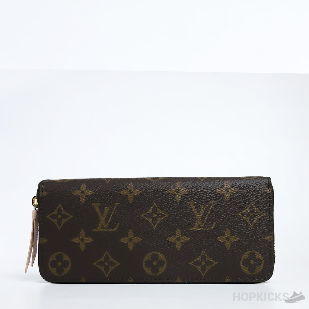 L*V Zippy Wallet Monogram Brown