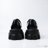 Prada Monolith Black Loafers (Dot Perfect) - Photo 8