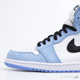 Air Jordan 1 Retro High White University Blue Black (Premium Batch) - Photo 7