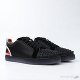 CL Louis Junior Spikes Black Red (Dot Perfect) - Photo 7