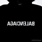 Balenciaga Logo Print Hoodie (Dot Perfect) - Photo 5