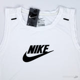 Nike White Dry-Fit Tank and Shorts Set - Photo 6