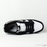 SB Dunk Low Retro White Black - Photo 6