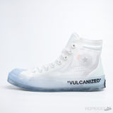 Off-White X Converse Chuck Taylor All-Star Vulcanized Hi (Dot Perfect) - Photo 1