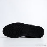 Air Jordan 1 Retro High Black Metallic Gold (Dot Perfect) - Photo 5