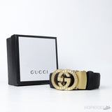 Gucci GG Interlock Black Belt - Photo 6