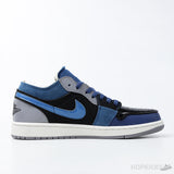 Air Jordan 1 Low SE Craft Obsidian (Dot Perfect) - Photo 3