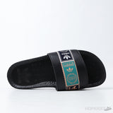 Adillete Boost Slide Black Green (Premium) - Photo 4