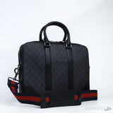 G*cci Briefcase GG Supreme Large Black - Photo 3