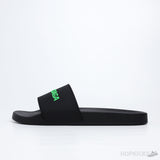 Balenciaga Pool Slide Black Fluo Green - Photo 1