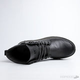 Cat Grey High Top Lace up Buckle Boots (Premium Plus Batch) - Photo 4