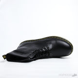 Dr. Martens 1460 Smooth Leather Lace Up Boot Black (Premium Batch) - Photo 4