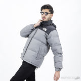 The North Face 1996 Retro Nuptse Jacket TNF Grey/ TNF Black (High-end Batch) - Photo 6