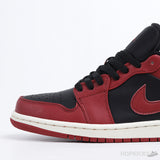 Air Jordan 1 Low Black Gym Red - Photo 7