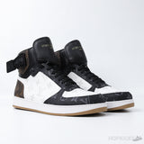 LV Rivoli High Brown White Sneaker (Dot Perfect) - Photo 7