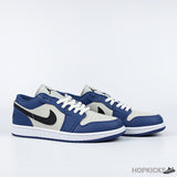 Air Jordan 1 Low French Blue College Grey (Premium Batch) - Photo 7
