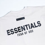 Essential Back Logo Beige T-Shirt - Photo 3