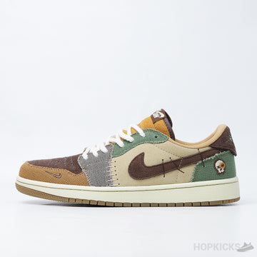 Air Jordan 1 Retro Low OG Zion Williamson Voodoo (Dot Perfect)