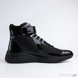 Prada America's Cup High Top Black Sneakers (Premium Plus Batch) - Photo 3