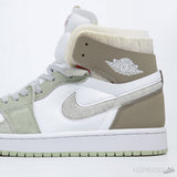 Air Jordan 1 High Zoom Air CMFT Olive Aura - Photo 8