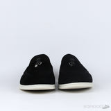 Loro Piana Black Summer Charm Loafer (Dot Perfect) - Photo 6
