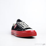All-Star 70 Ox Comme des Garcons PLAY Black Red Midsole - Photo 2