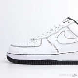 Air Force 1 Low 07 Contrast Stitch White Black - Photo 8