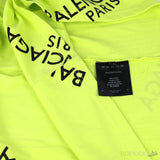 Balenciaga 22 Paris Oversized Neon T-Shirt (Economy Batch) - Photo 6
