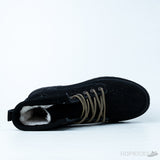 Timberland Lugz Mantle Hi Flat Heel Lace Up Boots Black (Premium Plus Batch) - Photo 4