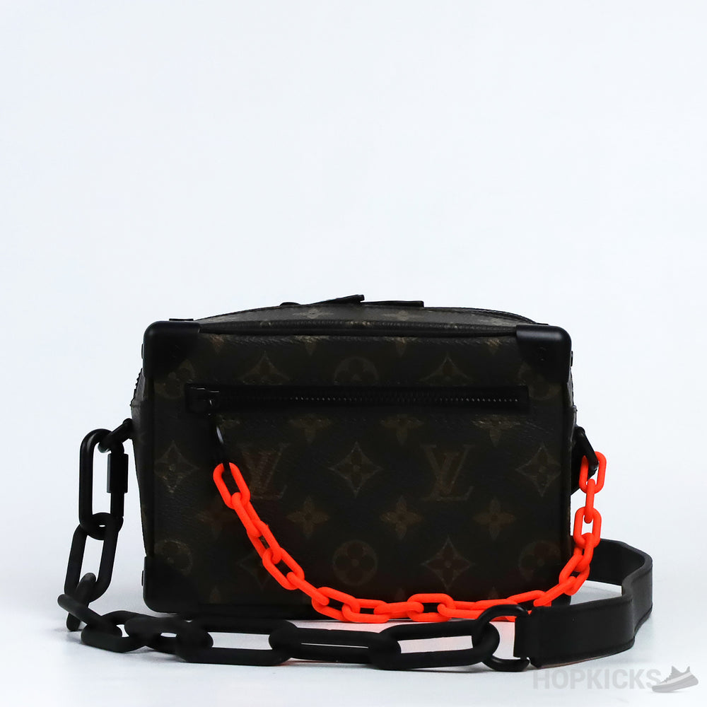 L*V Mini Soft Trunk Monogram Brown Orange