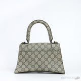 G*cci x B*lenciaga The Hacker Project Small Hourglass Bag - Photo 2