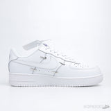 Air Force 1 07 LX Chrome Swooshes White - Photo 4