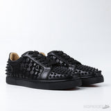CL Louis Junior Spikes Black (Dot Perfect) - Photo 7