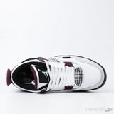 Paris Saint-Germain x Air Jordan 4 Retro 'Bordeaux' (Dot Perfect) - Photo 4
