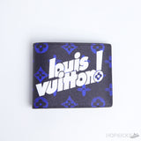 LV Multiple Wallet Monogram Blue - Photo 1