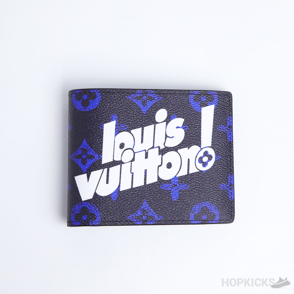 LV Multiple Wallet Monogram Blue